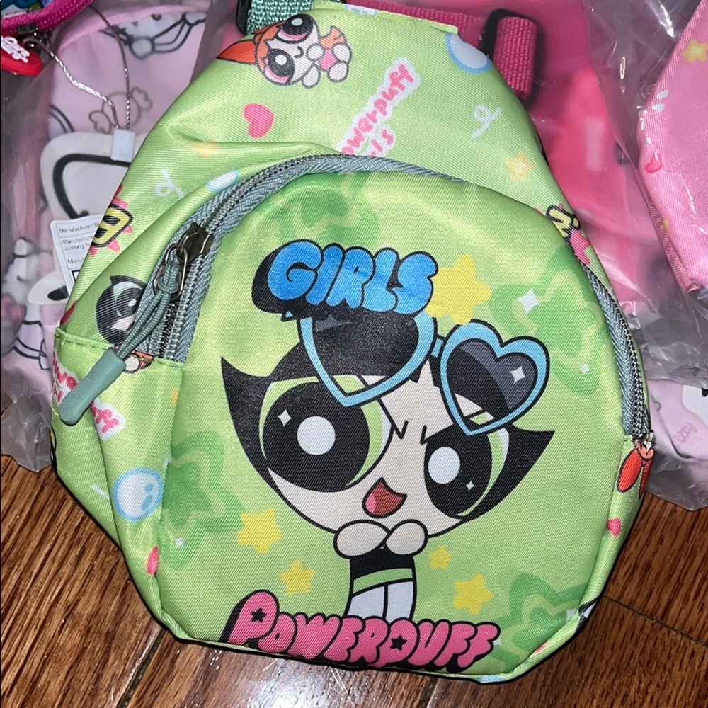 Power Puff Green Backpack